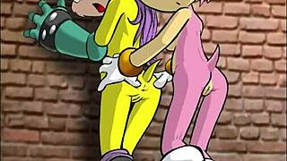 Amy Rose Furry Futanari Picture Compilation With Cut Music Beats