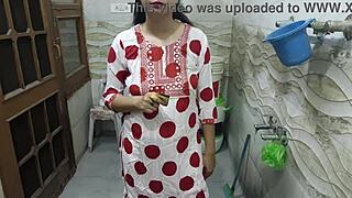 step sis flirts hard then blows step bro till he cums?