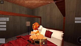 Megan enjoys intense bedroom action.