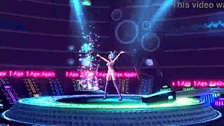 Hatsune Miku strips bunny costume bares big tits ass nude mod