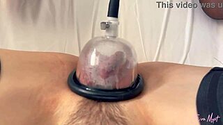 eva's first pussy pump hard cum