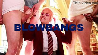 collared british teen edged hard with wand