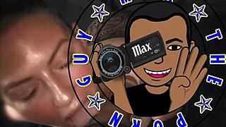 Roxxxie returns using mouth and dripping pussy to cover juicy ass cum