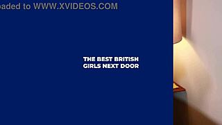 collared british teen edged hard with wand