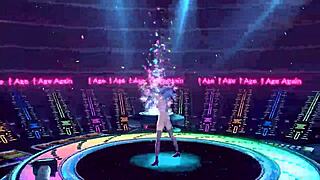 Hatsune Miku strips bunny costume bares big tits ass nude mod