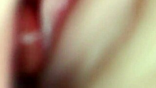 her shaved pussy lubed up close for double toy penetration fuck doll style