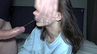 stepsister couldnt say no to rough facefucking bbc