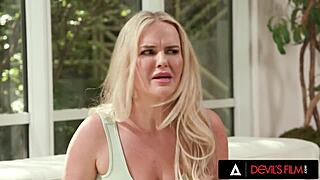 Hot Couple Threesome With Sexy Slimthick Vic Neighbor Devils Film