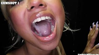 Gia returns for third gloryhole pounding begging fuck me harder cum down my throat