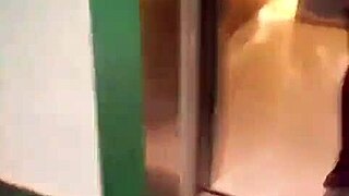 Group pussy flashing walk show