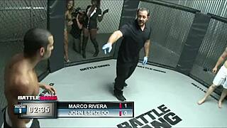 Mulani Rivera craves cum blasts, but her big tits steal the hot sperm show.