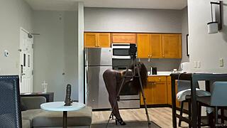 i'm lola black licking this lollipop so sexy backstage tease ya