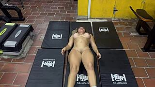 hey karen sleent, teach me naked gym joi workout?