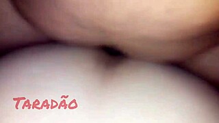 puta moans cums milk cock all over