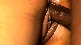 african ebony takes monster black cock doggie style dripping wet