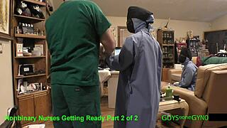 Doctor Tampa treated by nonbinary docs in cum clinic extraction! 🏥💦