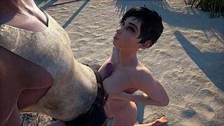 Jenny endures brutal brunette deepthroat facial and rough anal assfucking from yason