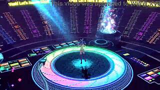 Hatsune Miku strips bunny costume bares big tits ass nude mod