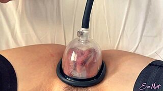 eva's first pussy pump hard cum