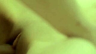 naughty amateur teen impaled on thick boner sucking hard!