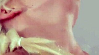 Blondes Gym Kiss Turns to Licking Orgasms Tease