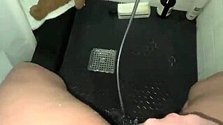 arab teen snowwhite masturbates tight pussy in shower perfect body