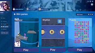 Fitness game on only fap to this athletic babe's sweaty workout tease part 4