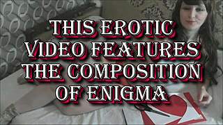 sexy milf flashes big natural tits in erotic stockings lingerie solo!