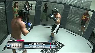 Mulani Rivera craves cum blasts, but her big tits steal the hot sperm show.