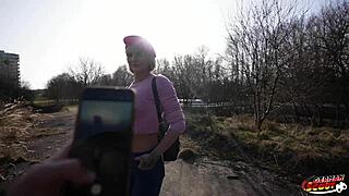 german scout picks french blonde endy big clit tits casting fuck