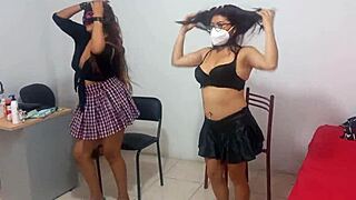 i'm 18+ student slut dancing sexy with friend