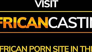 so i cast this african ebony teen interviewed her bent her over for rough big cock doggystyle deepthroat facial cumshot