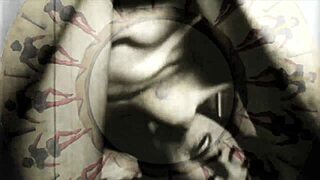 Hairy Beaver Exposed In Vintage Retro Pussy Play