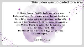 stroke that cock for me while i dominate your every orgasm, got it?