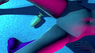 Giantess Night-Time Anal Vore Huge Insertion Toys Cartoon Fetish