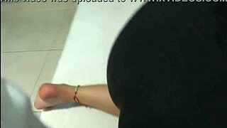 latina girlfriend slips condom on boyfriend's big black cock ride