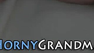 Grandma Bent Over for Cougar Cumshot Doggystyle