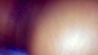 yo freak midget ebony rides black cock doggystyle cum on ass?