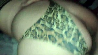 hot teen bends over pussy exposed panties aside for raw pov pounding