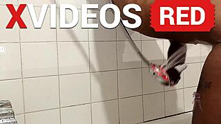 damn my sexy ebony legs lookin fine naked in shower