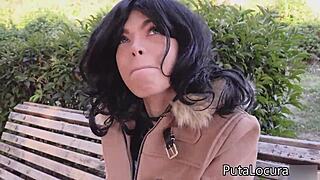 la sexy española dayana acepta torbe's reto traga lefa en pillada