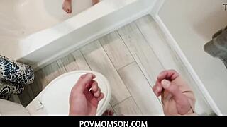 blonde milf stepmom brooklyn chase helps stepson