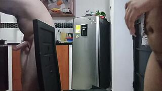 colombian puta job hunt ends with epic blowjob and fuck pay