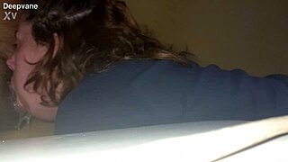 wanna see this blonde girlfriend gag on cock till throat bulges with dick?