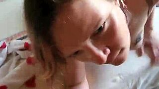 i get mouth pussy ass fucked hard in mexico hotel my guy dumps cum load in mouth