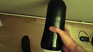 Fucking my fleshlight hard till I cum everywhere