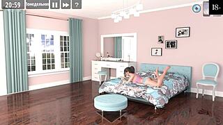 uhh girl house part 14 gameplay milf slut licks pussy monster cock cumshot!!