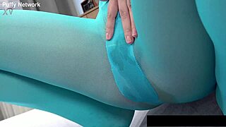 innocent elis pisses wet puffy pussy close up dildo play?