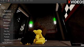 chika fnaf gettin monster bbc pounded in roblox studio?