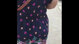 Street latina milf whore assfucked in leggings